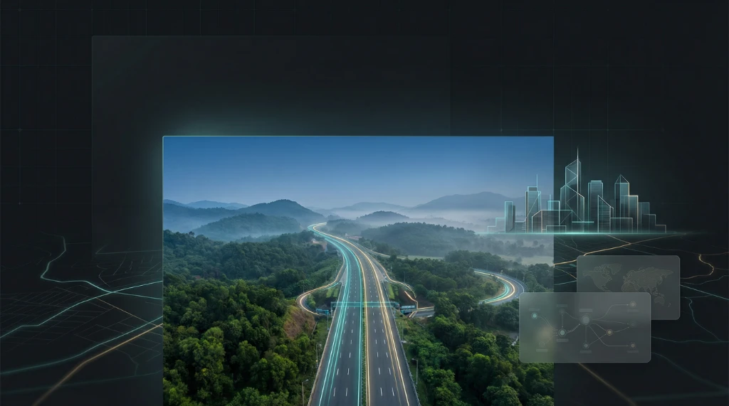 Map of the Delhi-Dehradun Expressway Route