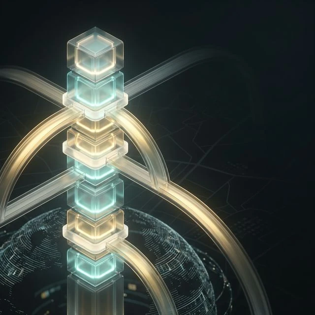 Illustration of high-end commercial property generating cash flow